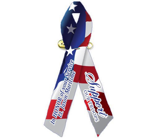 Patriotic Red White & Blue Ribbon 5/8 Width Ribbon 