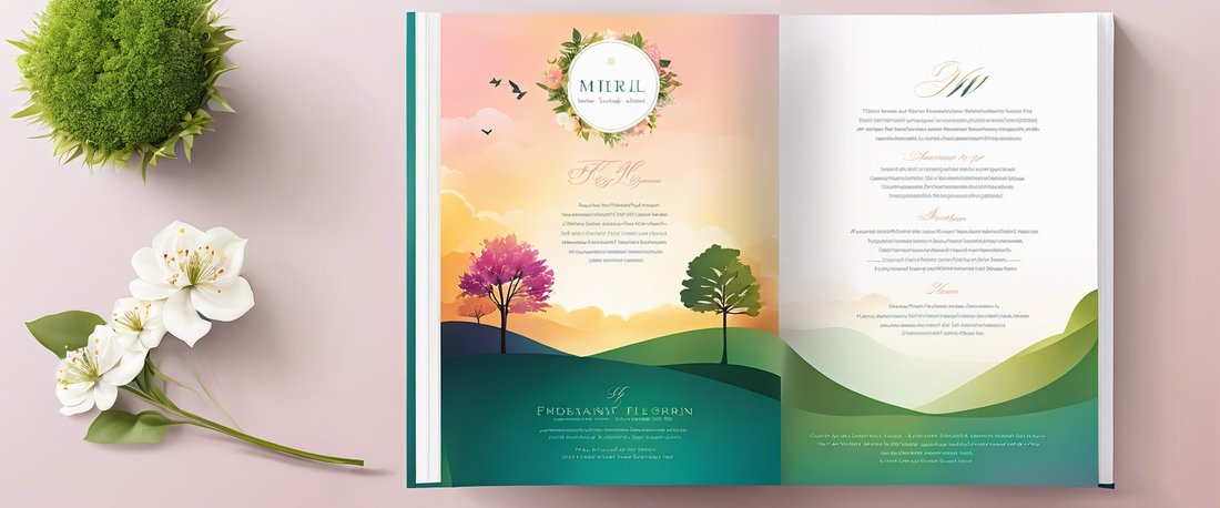 Top Trends in Funeral Program Design for a Personalized Touch