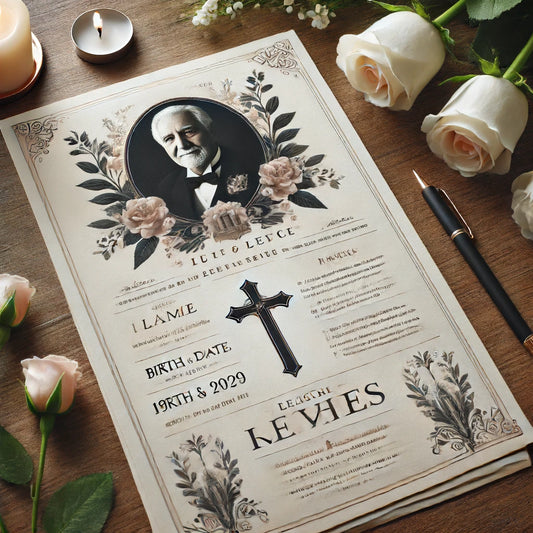 Funeral Flyers and Designs