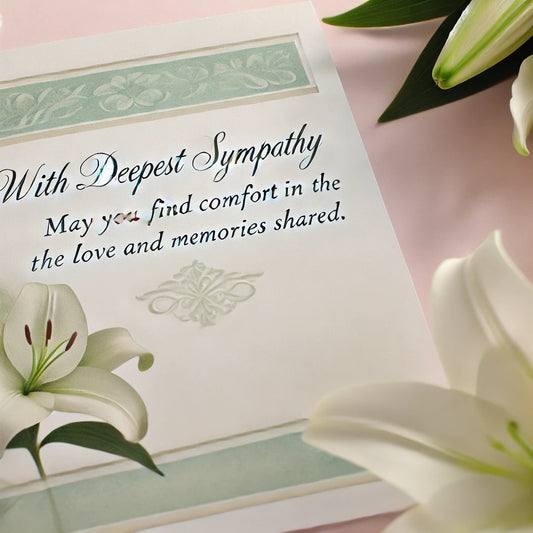 Funeral Sympathy Card Messages: Offering Comfort and Support