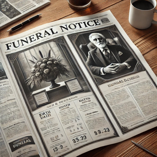 Funeral Notice Template: A Guide to Creating a Respectful and Informative Announcement