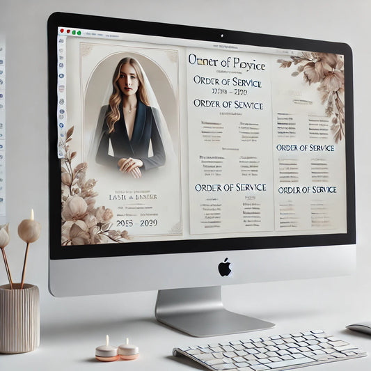 Create a Beautiful Funeral Program Using Mac Pages Templates