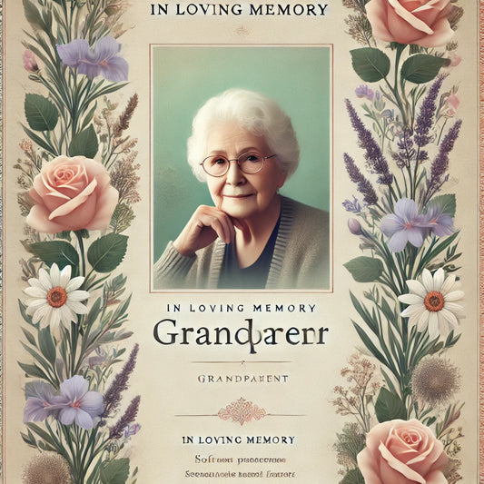 The Importance of a Thoughtful Funeral Program for Grandparents