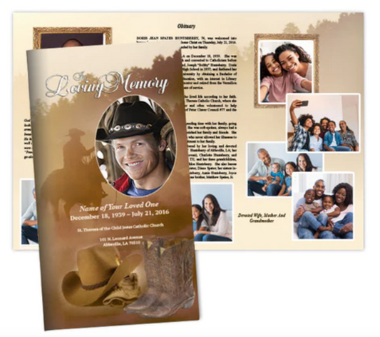 Personalized Funeral Brochures