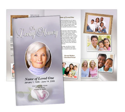 funeral brochure