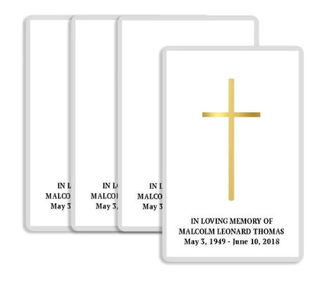 Funeral Prayer Card Scriptures