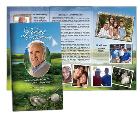 Funeral Brochure with Microsoft Word