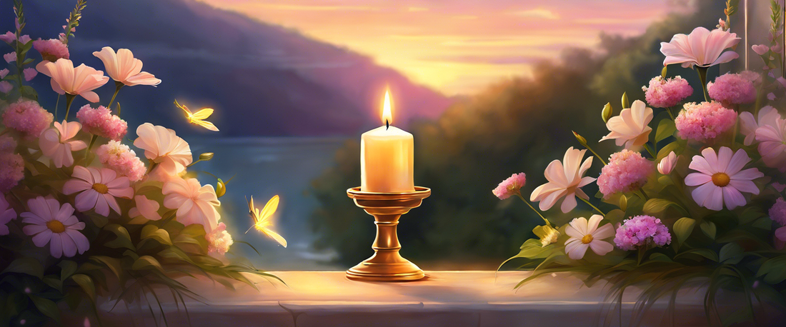 Memorial Candles For An Elegant Memorial Tribute by The Funeral Program Site