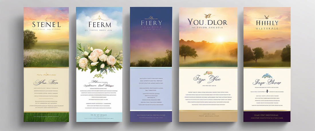 Funeral Flyer Templates and Collections