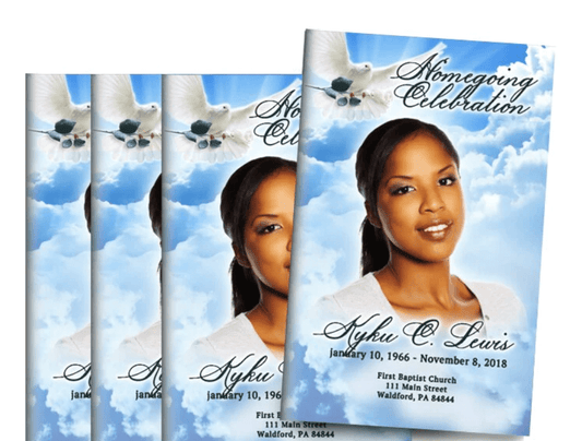 Funeral Program Custom Layout - The Funeral Program Site