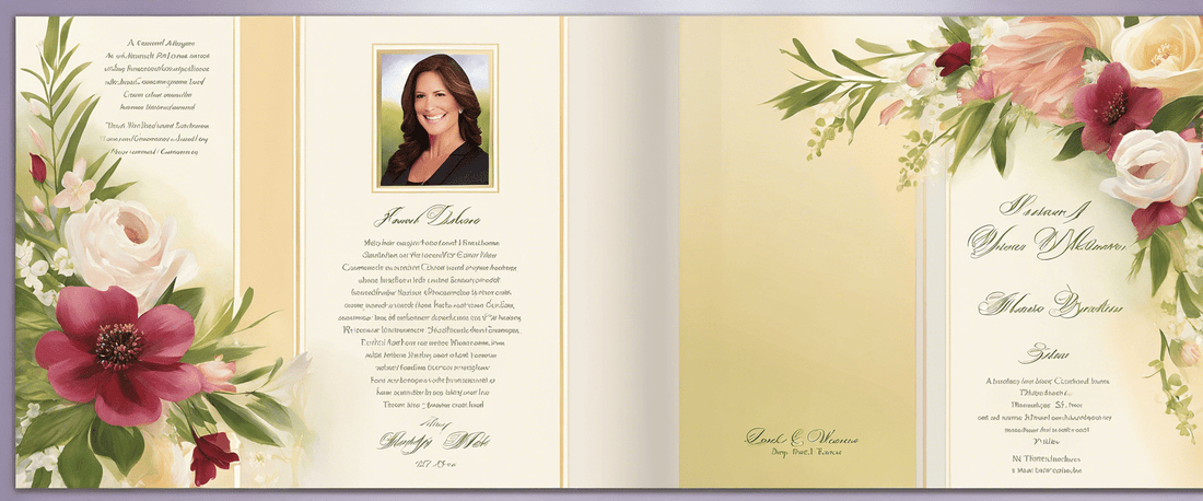 Funeral Stationery Designs and Options - The Funeral Program Site