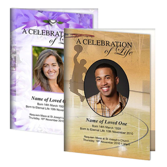 funeral program templates