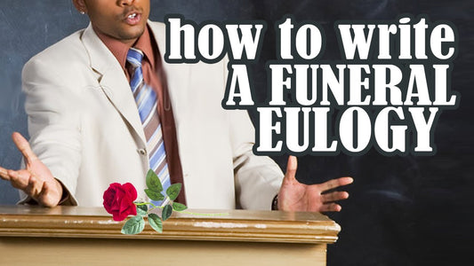 how to write a funeral eulogy for a funeral program