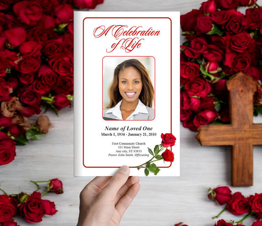 Funeral Program Template for Mother: A Heartfelt Tribute