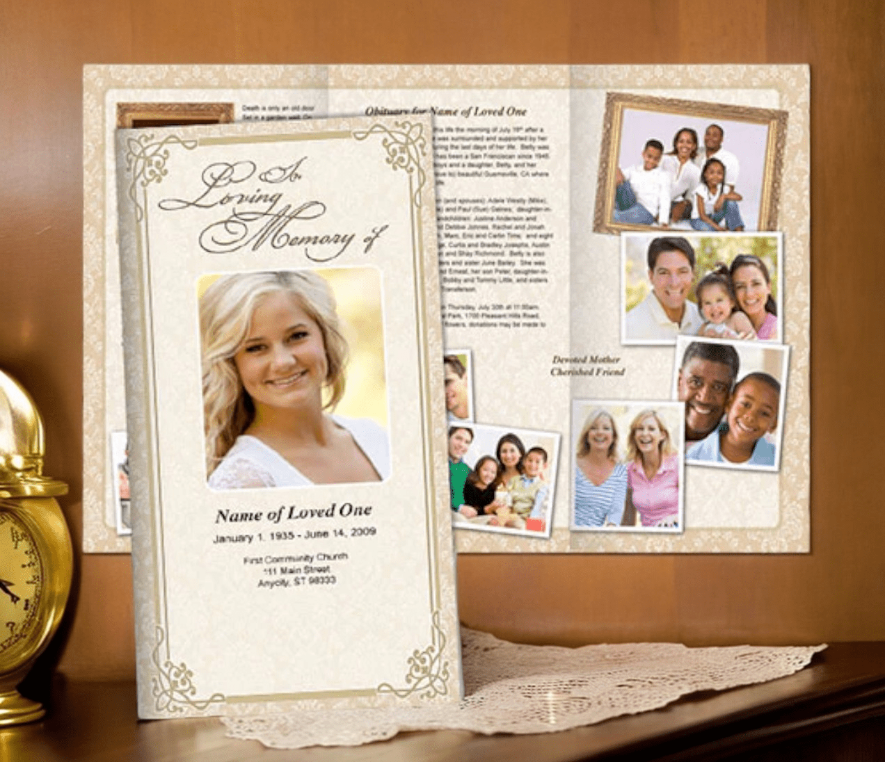 Funeral Brochures - Funeral Brochure Templates - The Funeral Program Site