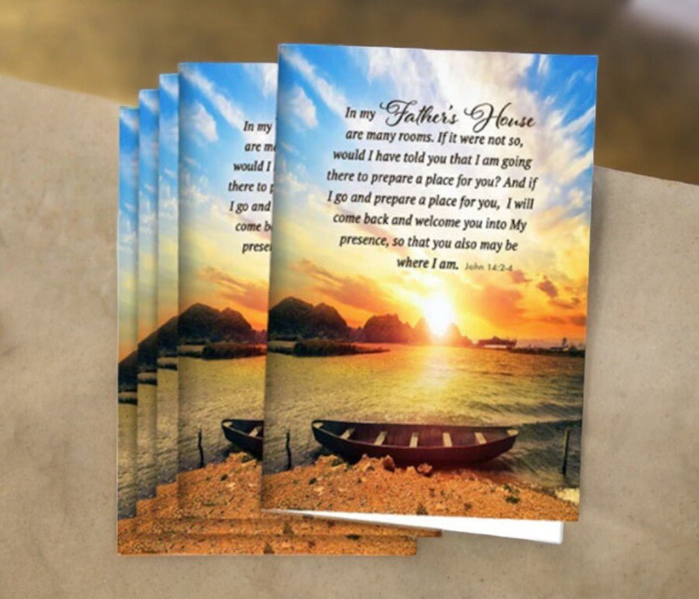 Funeral Program Paper Bifold or Center Fold - The Funeral Program Site