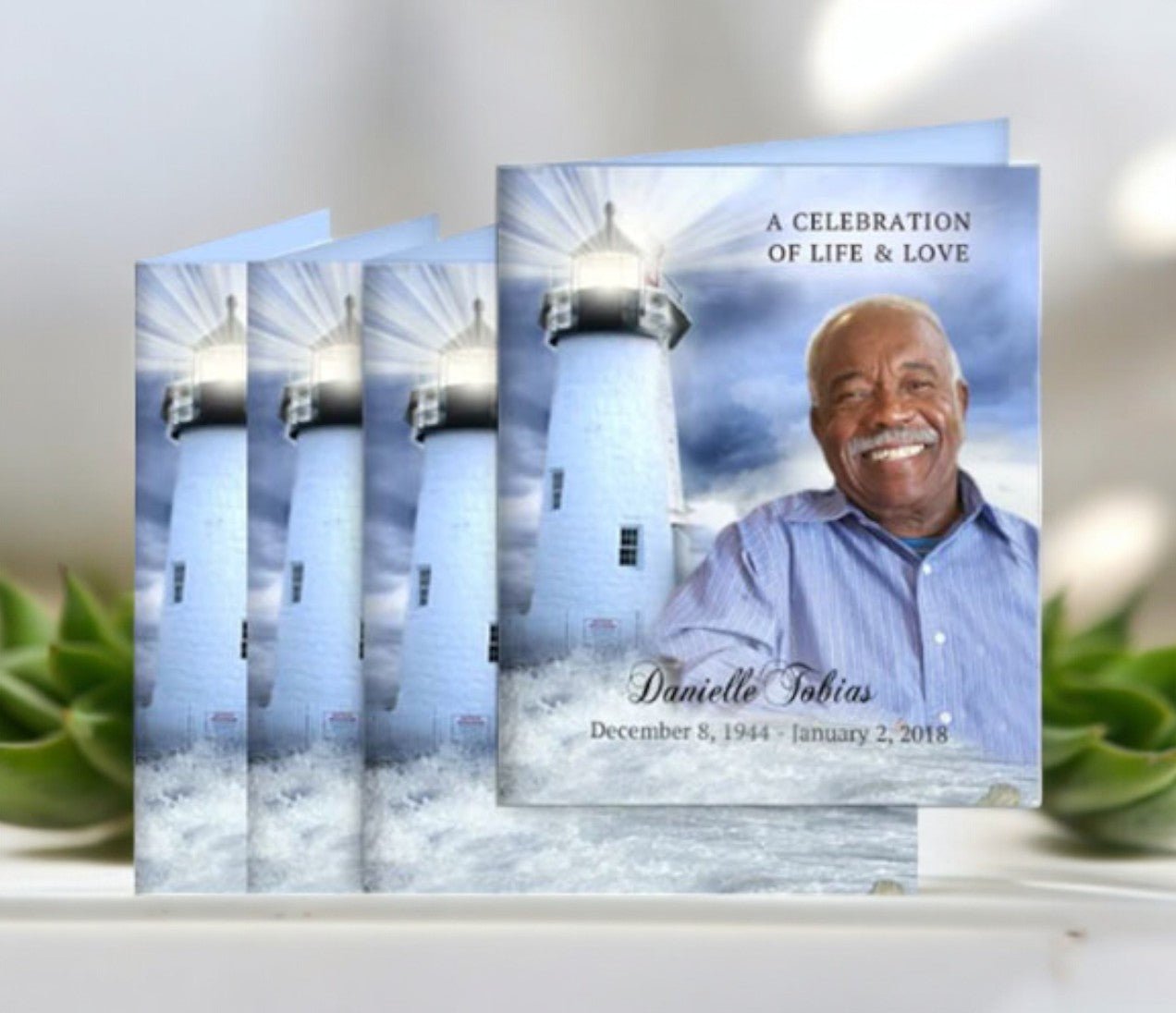 Memorial Cards Done For You Design & Print Service - The Funeral Program Site