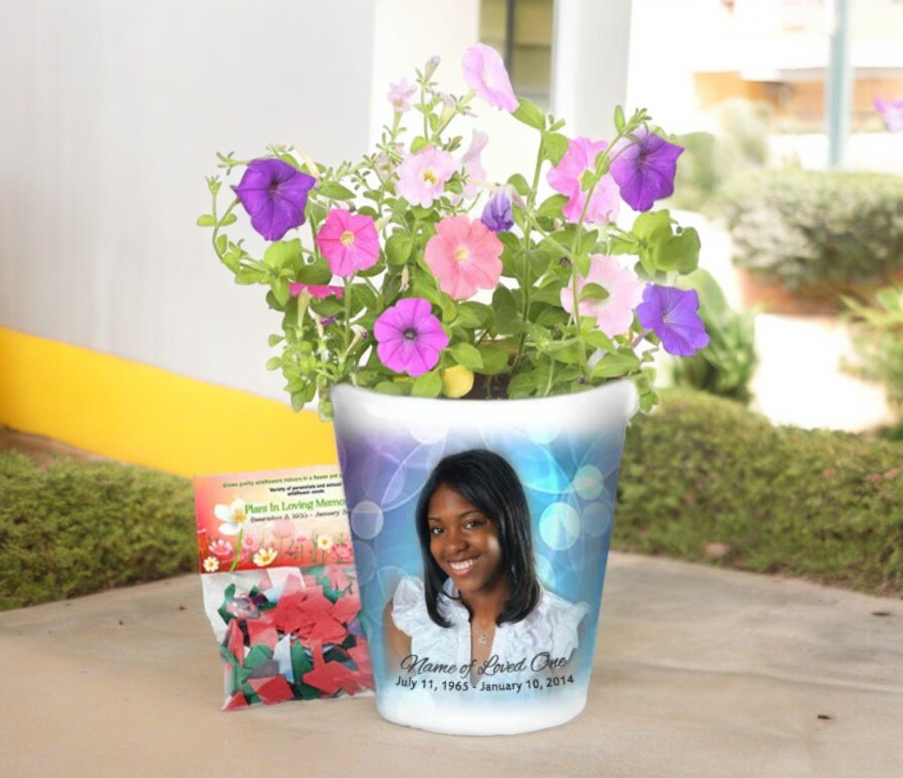 Memorial Flower Pots - The Funeral Program Site