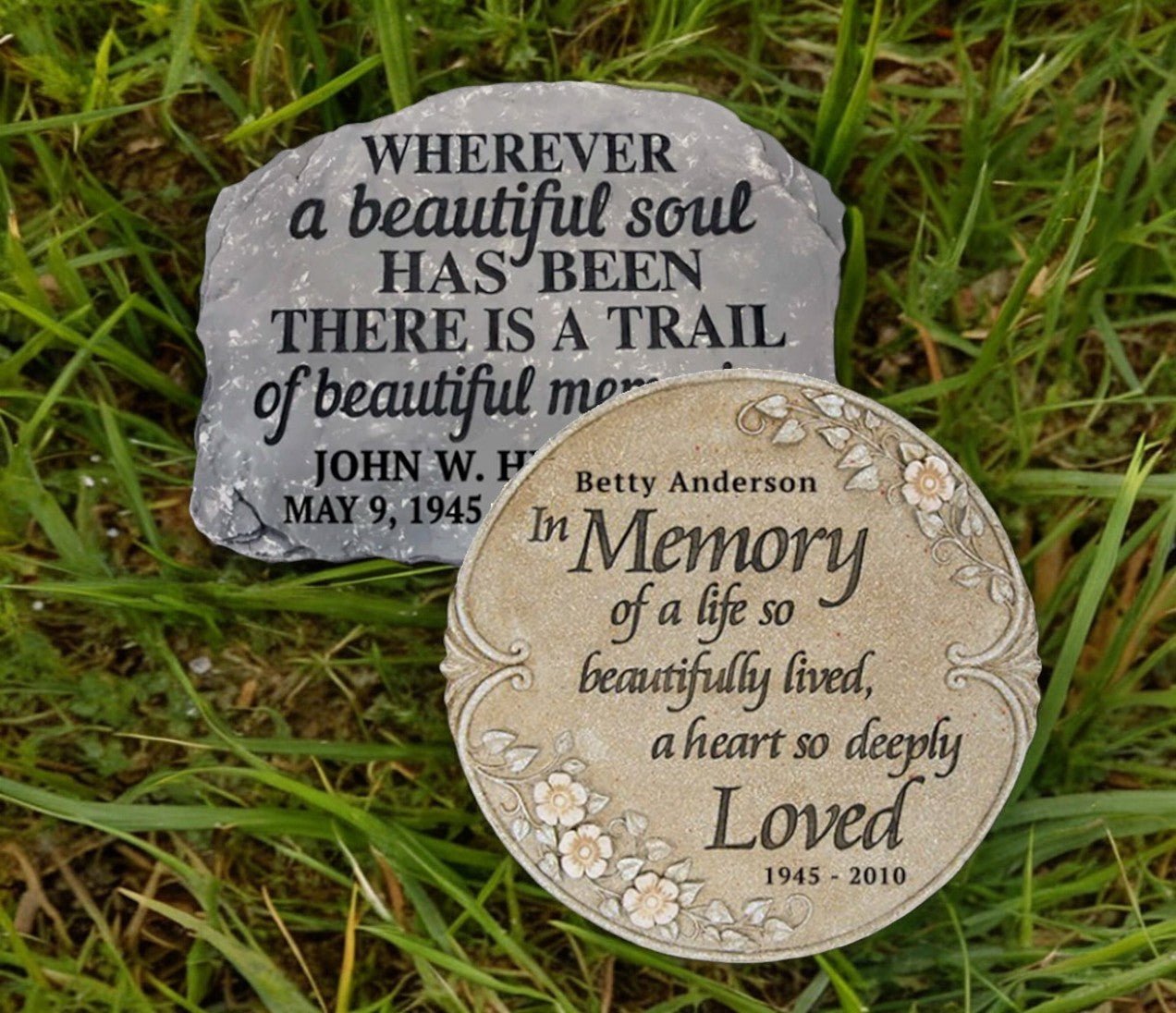 Memorial Garden Stones - The Funeral Program Site