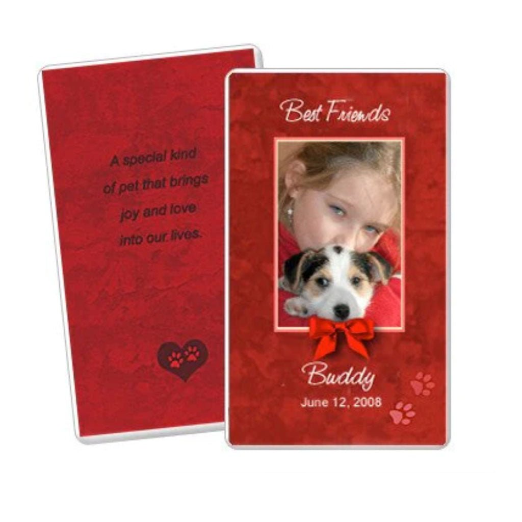 Pet Memorial Cards Design & Printing Services - The Funeral Program Site