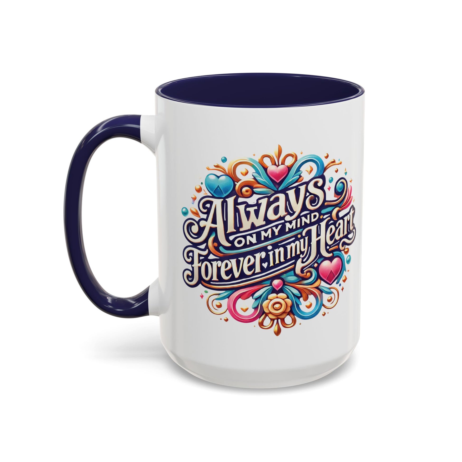 Always On My Mind In Memory Coffee Mug - The Funeral Program Site