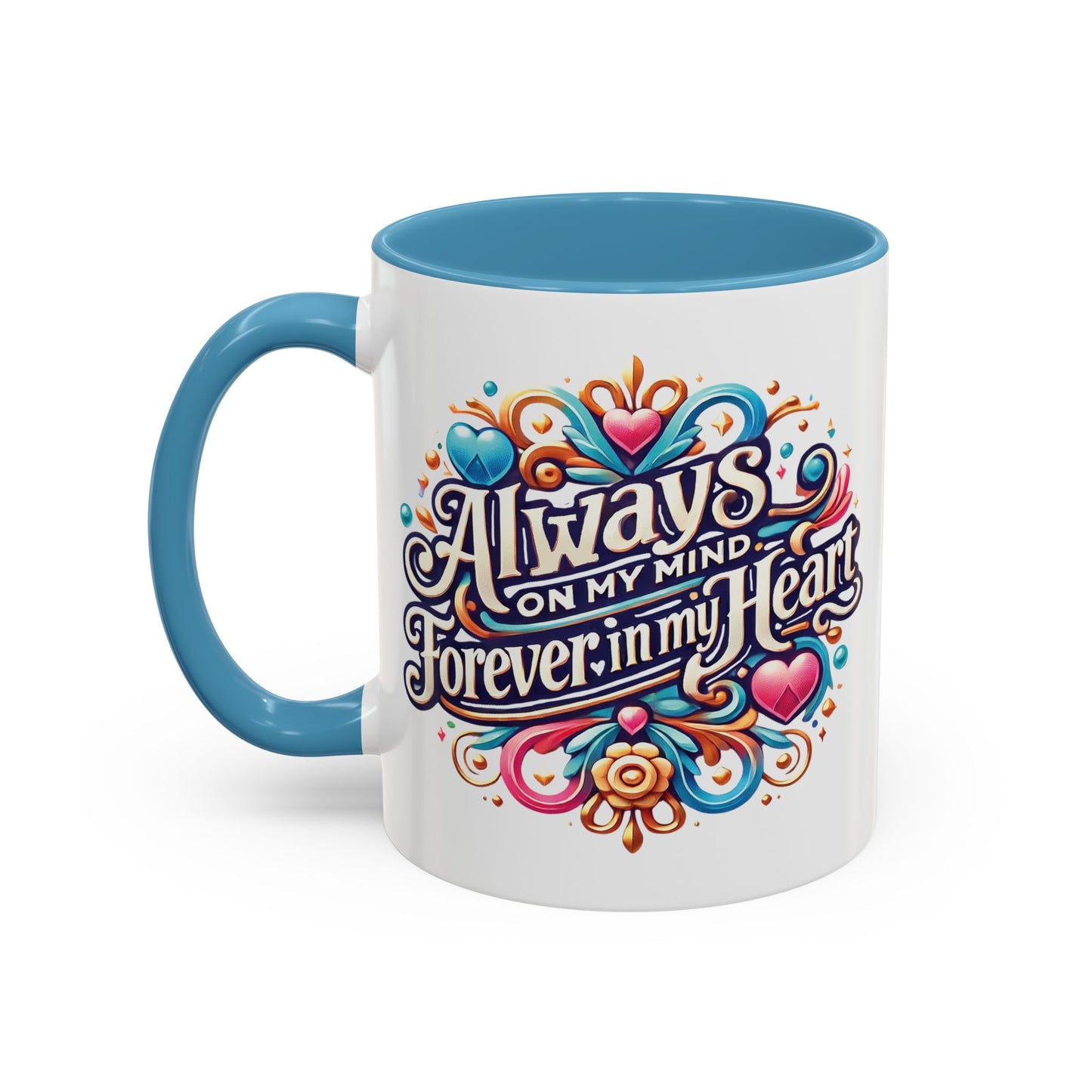 Always On My Mind In Memory Coffee Mug - The Funeral Program Site