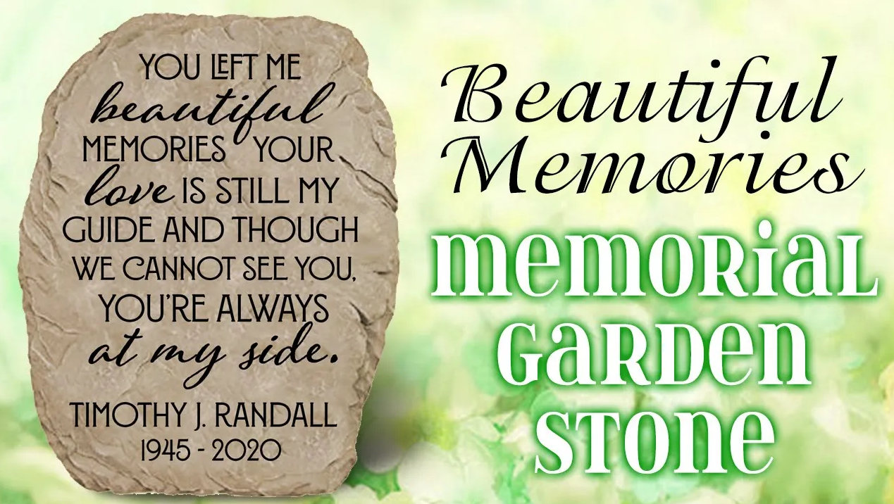 Load video: memorial garden stones