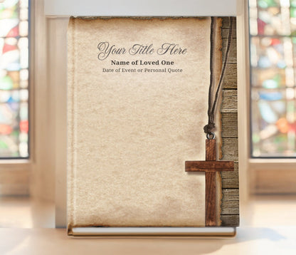 Shepherd Perfect Bind Memorial Funeral Guest Book