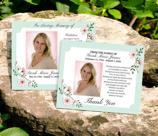 Allison Social Media Funeral Announcement Templates - Google Docs - The Funeral Program Site