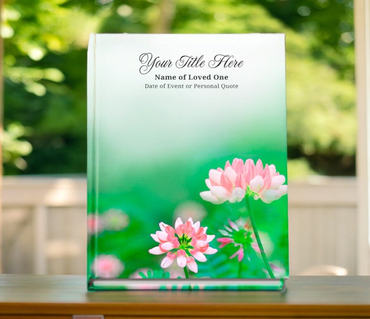 Ambrosia Perfect Bind Funeral Guest Book - The Funeral Program Site