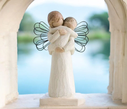 Angel's Embrace Willow Tree® Figurine - The Funeral Program Site