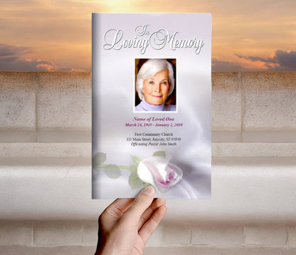 Beloved Funeral Program Template - The Funeral Program Site