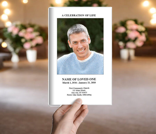 Blank Funeral Program Template - The Funeral Program Site