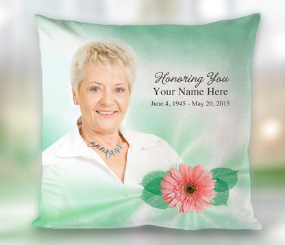 Blossom In Loving Memory Memorial Pillow