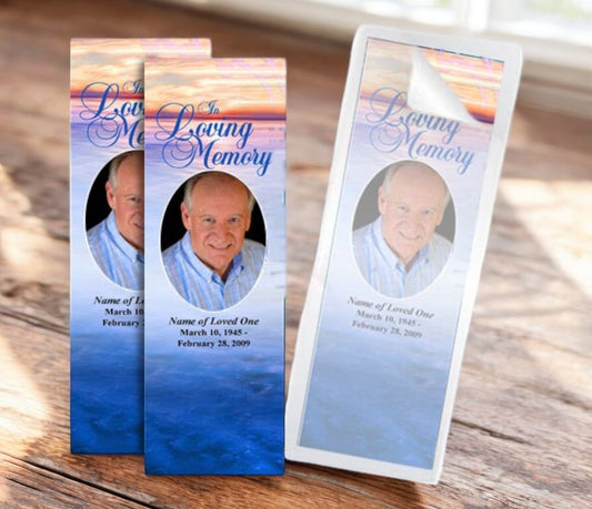 Bookmark Laminating Pouches (Pack of 25) - The Funeral Program Site