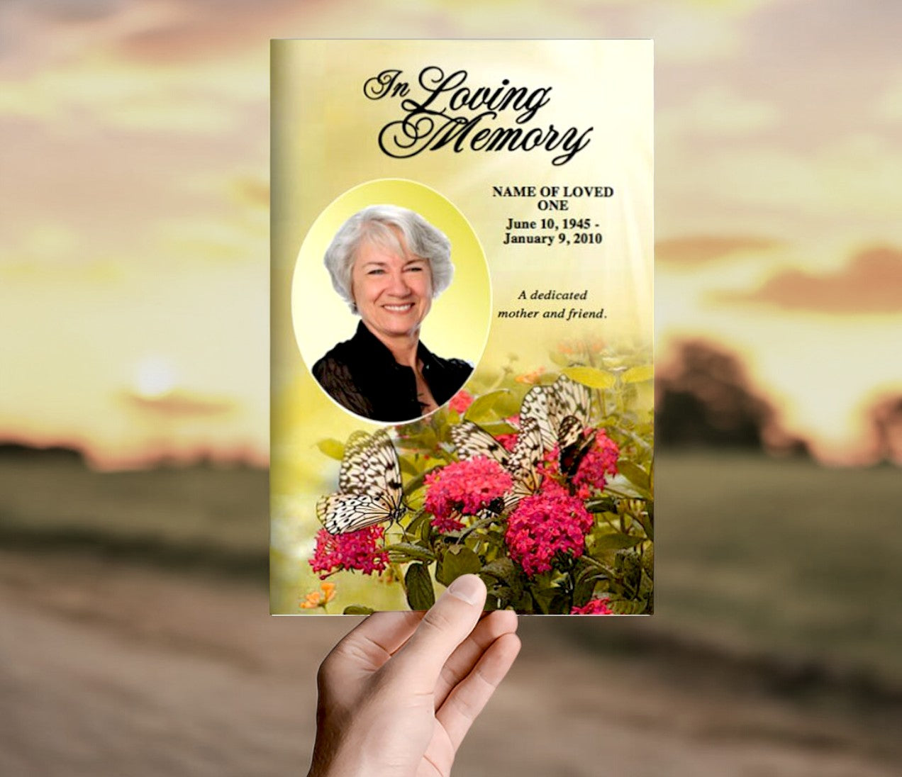 Diy Funeral Program Templates For Microsoft Word A Step By Step Guide The Funeral Program Site 3866