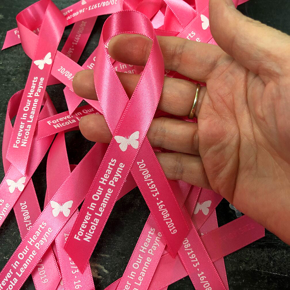 breast cancer ribbons