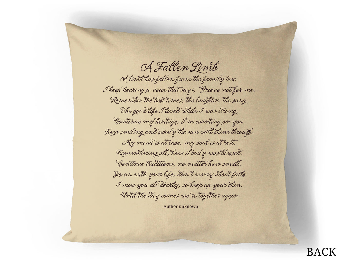 Chef In Loving Memory Memorial Pillow