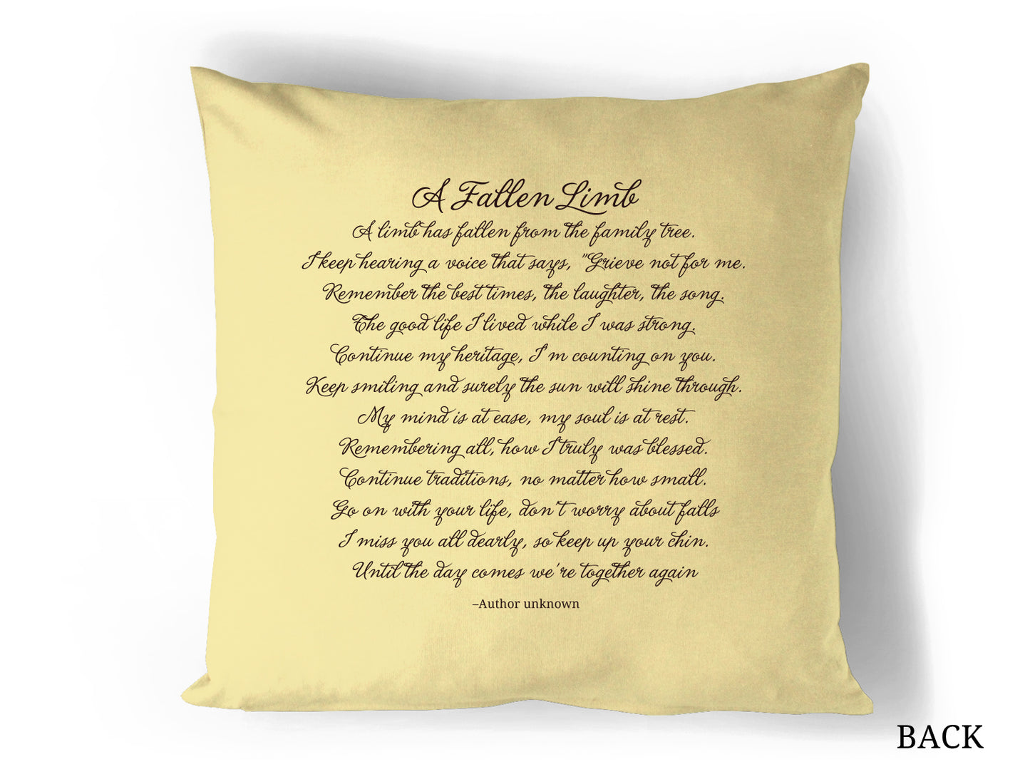 Classic Car In Loving Memory Memorial Pillow