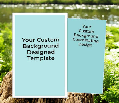 Your Design Custom Background Funeral Flyer Template