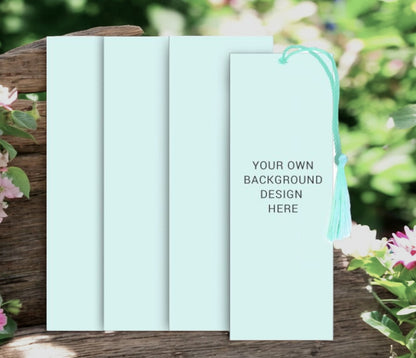 Custom Memorial Bookmark Done For You Design & Print (Pack of 50)