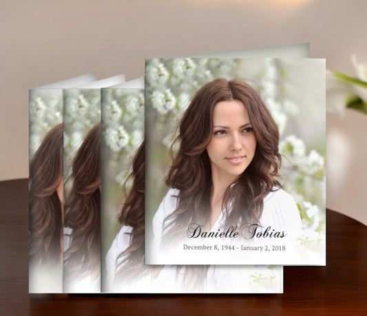 Your Photo Memorial Cards Done For You Design & Print (Pack of 50)