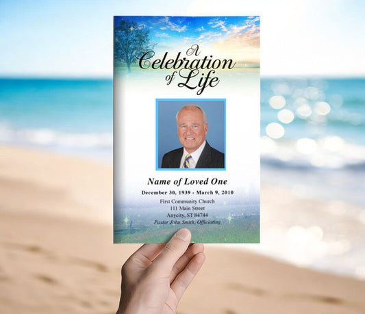 Destiny Funeral Program Template - The Funeral Program Site