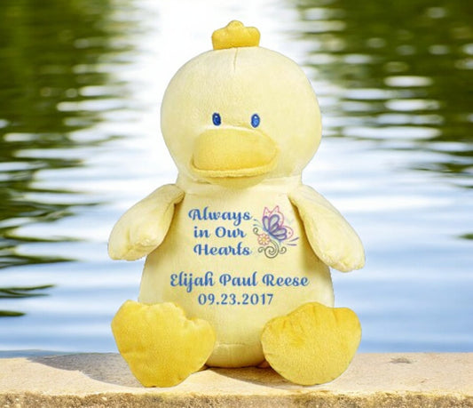 Ducky Memorial Stuffed Animal-Urn