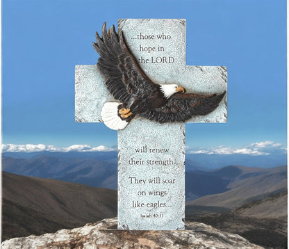 Eagle's Wings Wall Cross