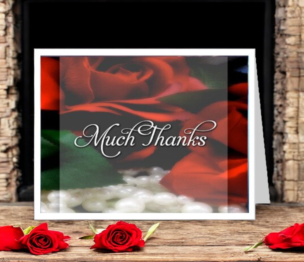 Elegance Thank You Card Template - The Funeral Program Site