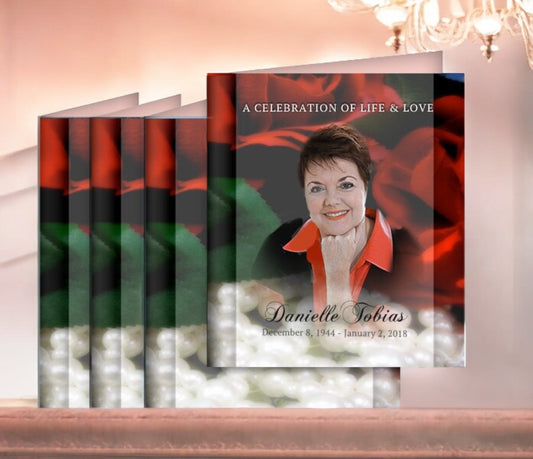 Elegance Memorial Cards Done For You Design & Print (Pack of 50)