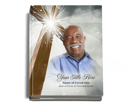 Eternal Perfect Bind Memorial Funeral Guest Book - The Funeral Program Site