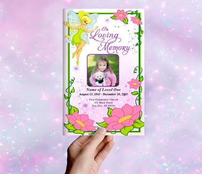 Fairy Funeral Program Template - The Funeral Program Site