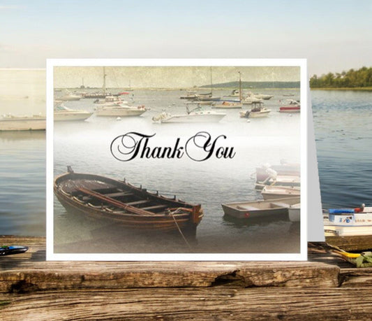 Fishing Thank You Card Template - The Funeral Program Site